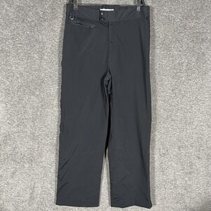 Vintage Sportif Pants‎ Mens 34 Black Gore-Tex Waterproof Nylon Outdoor Ski 80s